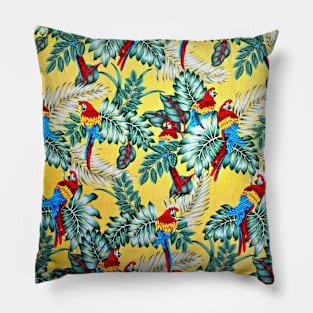 Parrot Paradise Pillow