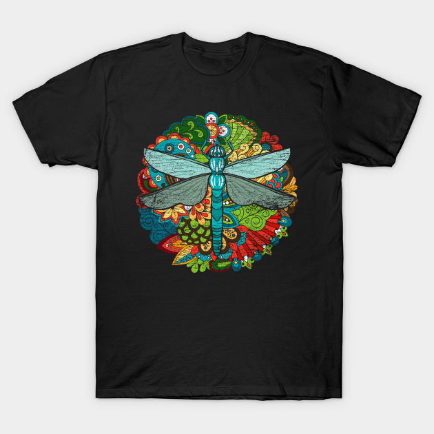 Colorful Dragonfly - Dragonfly Lover - T-Shirt