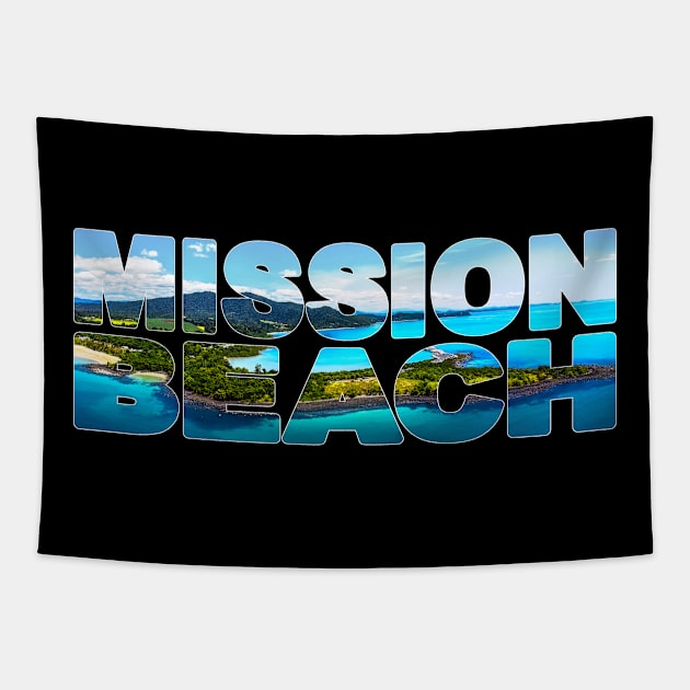 MISSION BEACH - Queensland Australia Clump Point Tapestry by TouristMerch