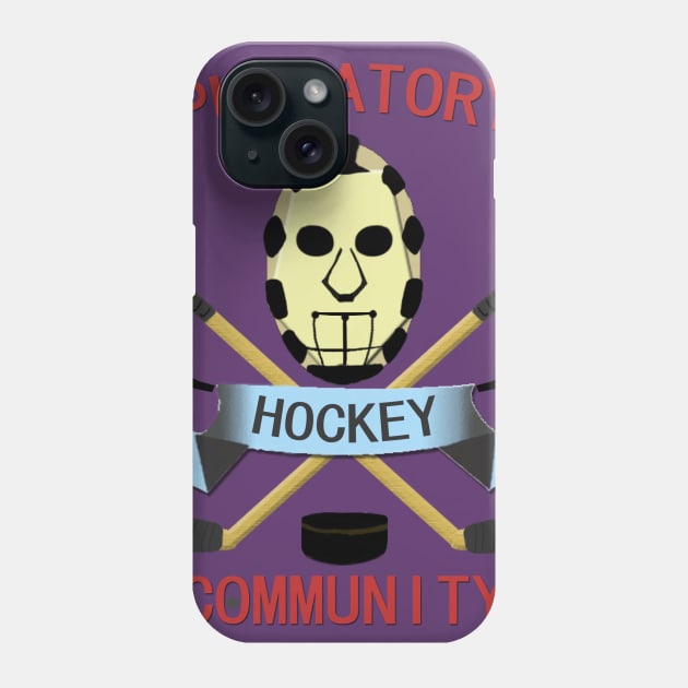 purgatory hockey Phone Case by swiftjennifer