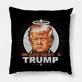 God Sent Trump Pillow