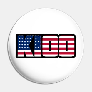 K100 USA Pin