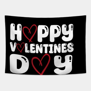 Happy Valentines Day Tapestry