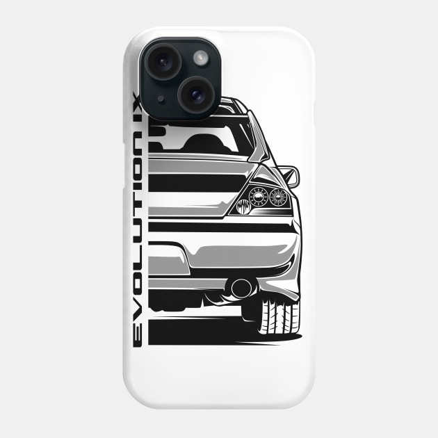 Lancer Evolution 9 Phone Case by idrdesign