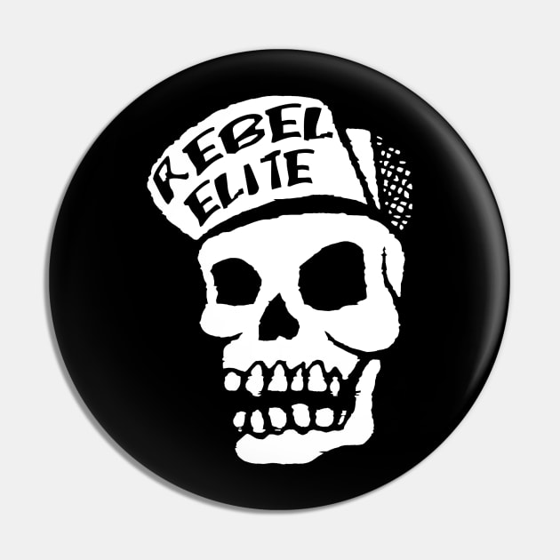 Rebel Elite Skull Pin by Buy Custom Things