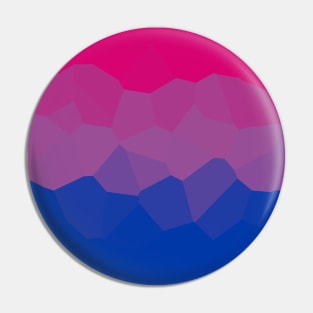 Bi flag poly design subtle Pin