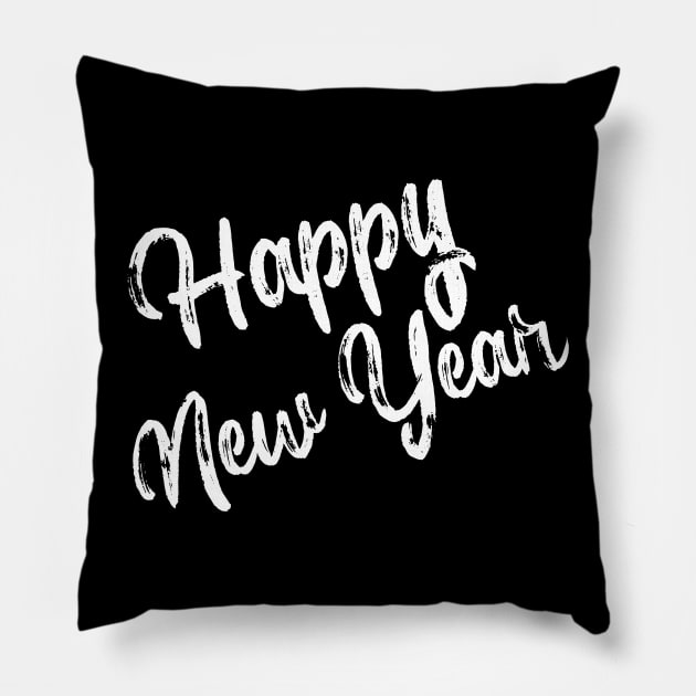 Happy New Year No Date Pillow by letnothingstopyou