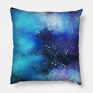 Night sky painting Pillow