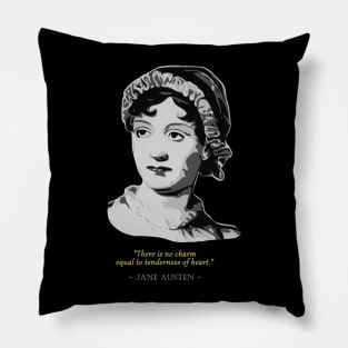 Jane Austen Quote Pillow