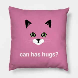 Can has hugs? Pillow