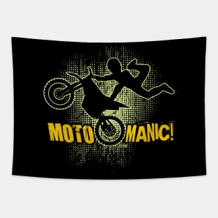 MOTO MANIC Tapestry