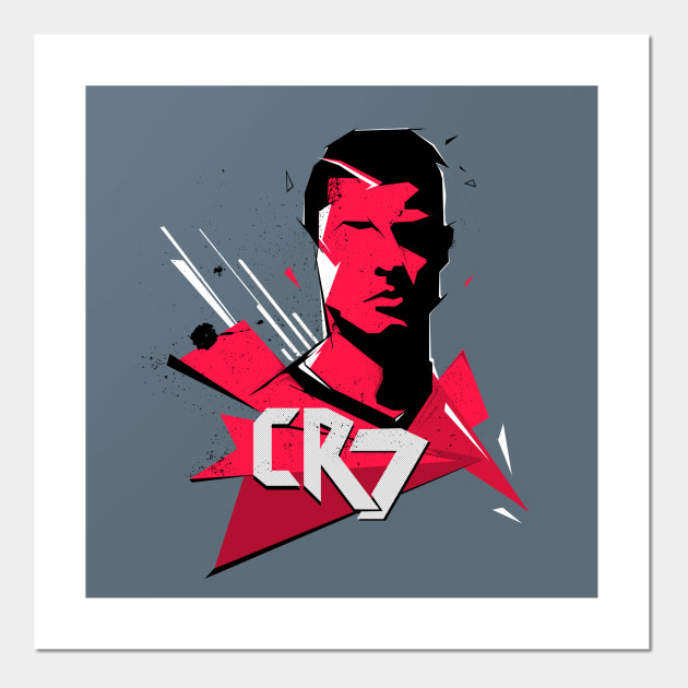 Cristiano Ronaldo Cristiano Ronaldo Cr7 Illustration Posters And Art Prints Teepublic