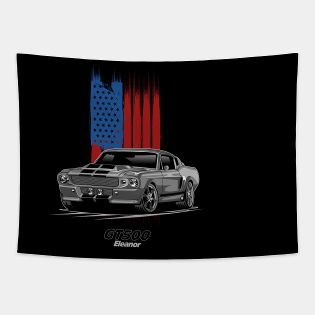 Ford Shelby Eleanor Tapestry by aredie19