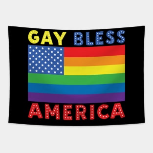 Gay Bless America Tapestry