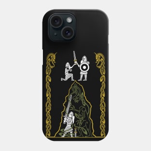 Beowulf Vs Grendel's Mother Phone Case