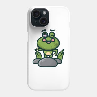 Happy Rock Frog Phone Case