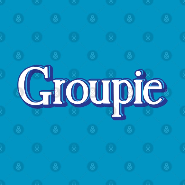 Groupie -- Retro Typography Design by Trendsdk