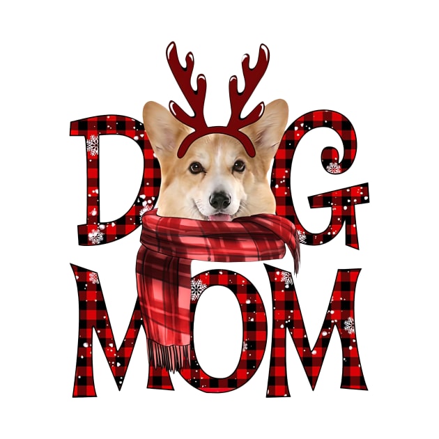 Corgi Mom Christmas Dog Mom Dog Lovers by Benko Clarence