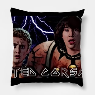 Tabletop Dropouts Ted Corsair T-Shirt Pillow