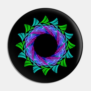 Colorful mandala Pin