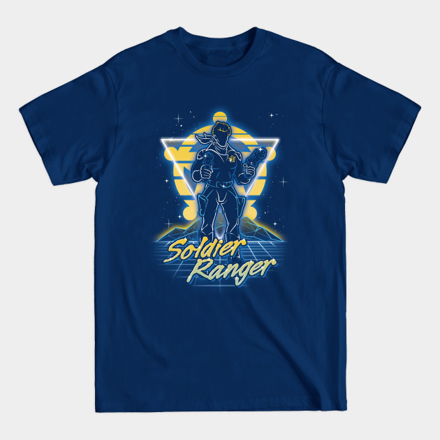 Disover Retro Soldier Ranger - Galaxy Rangers - T-Shirt