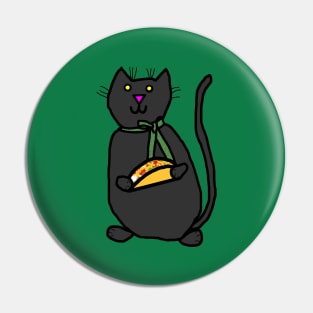 Taco Cat Pin