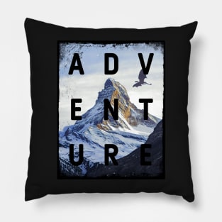 Adventure - Lonely Mountain - Dragon - Fantasy Pillow