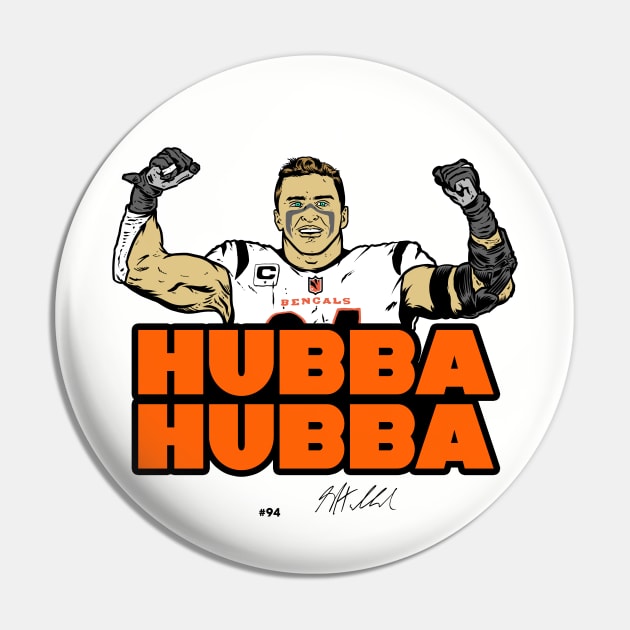 Hubba Hubba, Sam Hubbard - C Pin by SnellBeast