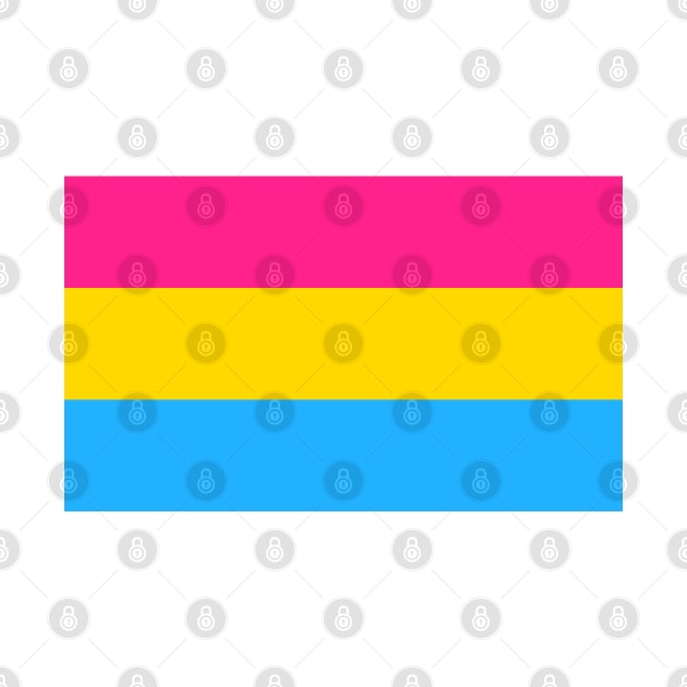 Pansexuality Pride Flag LGBTQ Rights Gift by Scar