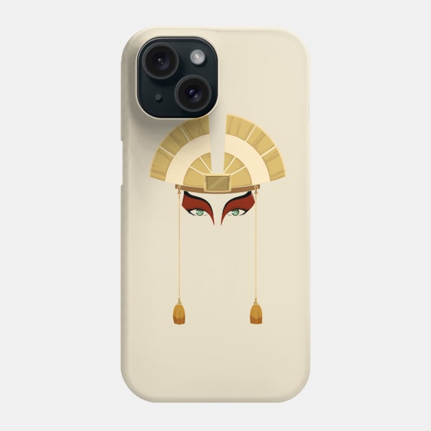 Kyoshi Warrior Face Ilustration Phone Case by Akbar Rosidianto shop