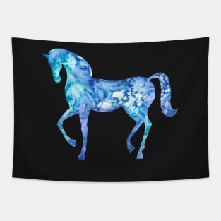 Blue horse in my dreams Tapestry