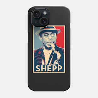 Archie Shepp Hope Poster - Greats of contemporary African American instrumental music Phone Case