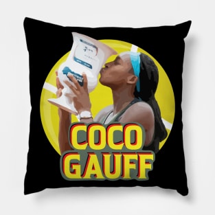 Coco Gauff Champion, The Winner Pillow