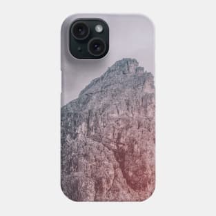 Cloudy Mountain View - Minimalist Phone Case