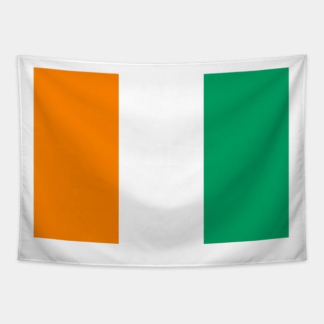 Flag of Ivory Coast Tapestry by COUNTRY FLAGS