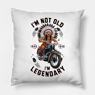 Elegance Tee: I'm Not Old I'm Classic Pillow