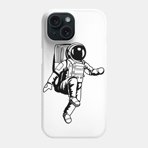 Spacewalk Phone Case by Whatastory
