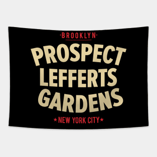 Prospect Lefferts Gardens Minimalist Design - Brooklyn, New York Tapestry