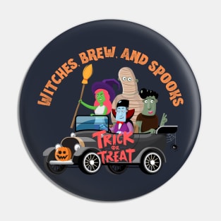 Witches Brew and Spooks Pin