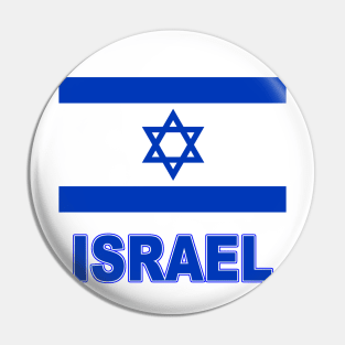 The Pride of Israel - Israeli Flag Design Pin