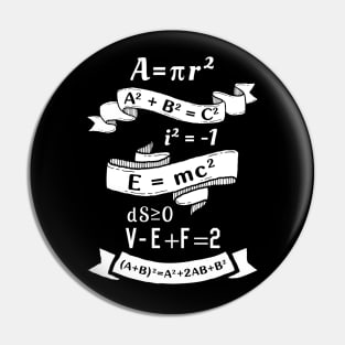 Mathematics Pin