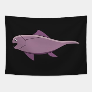 Purple Placoderm Tapestry