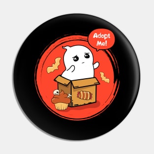 Ghost from the box Pin