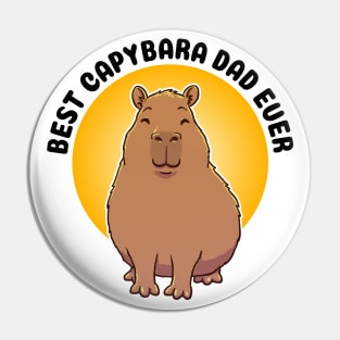 Best Capybara Dad Ever Pin