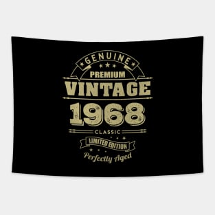 1968 vintage 50 years old birthday T-Shirt Tapestry