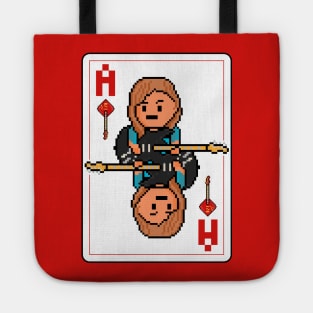 Pixelrockstars Ace of Diamonds Playing Card Tote