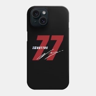 Valteri Bottas 77 Signature Number Phone Case