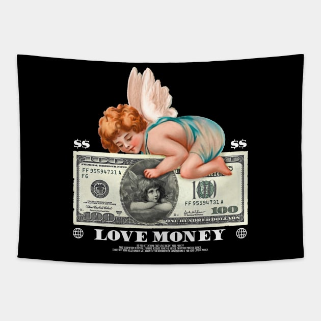 MONEY FAIRY Tapestry by Wagum Std