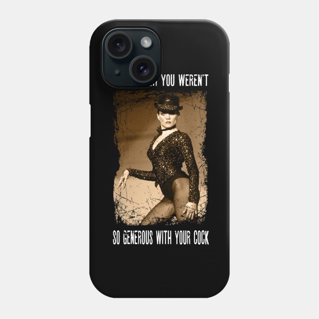 Rhythms of the Theater All That Film Apparel for Broadway Enthusiasts Phone Case by alex77alves