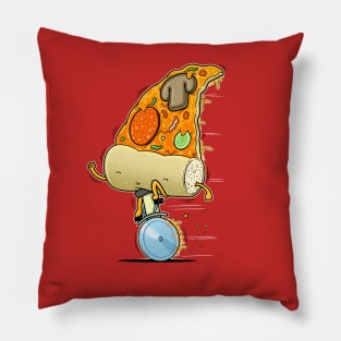 PIZZA UNICYCLE Pillow